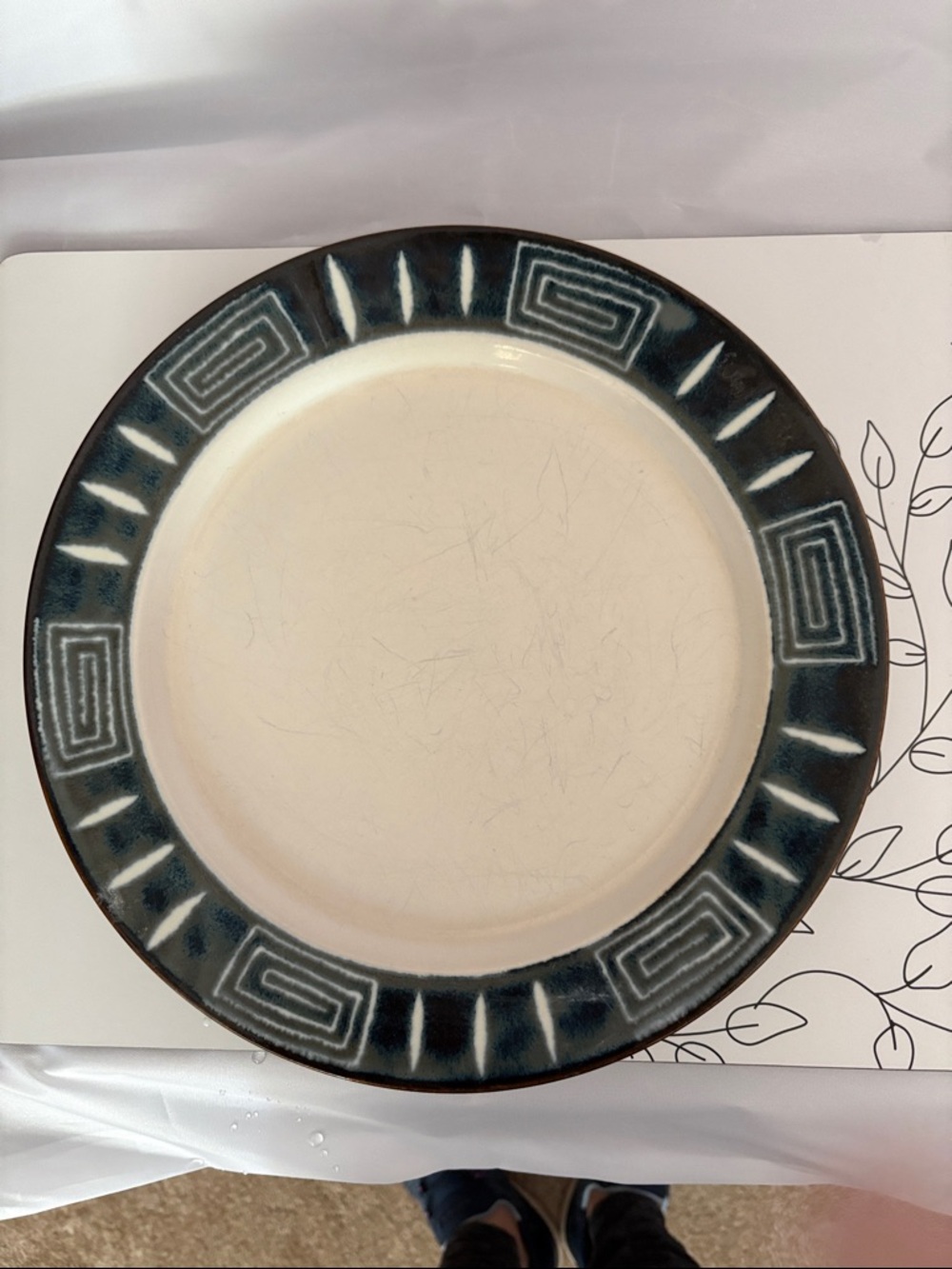 Mikasa Potter's Craft Firesong Dinner Plate